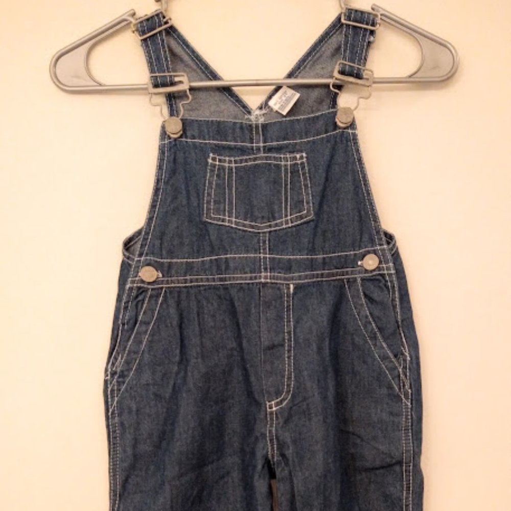 Girls Blue Denim Overalls/Farmers Jeans